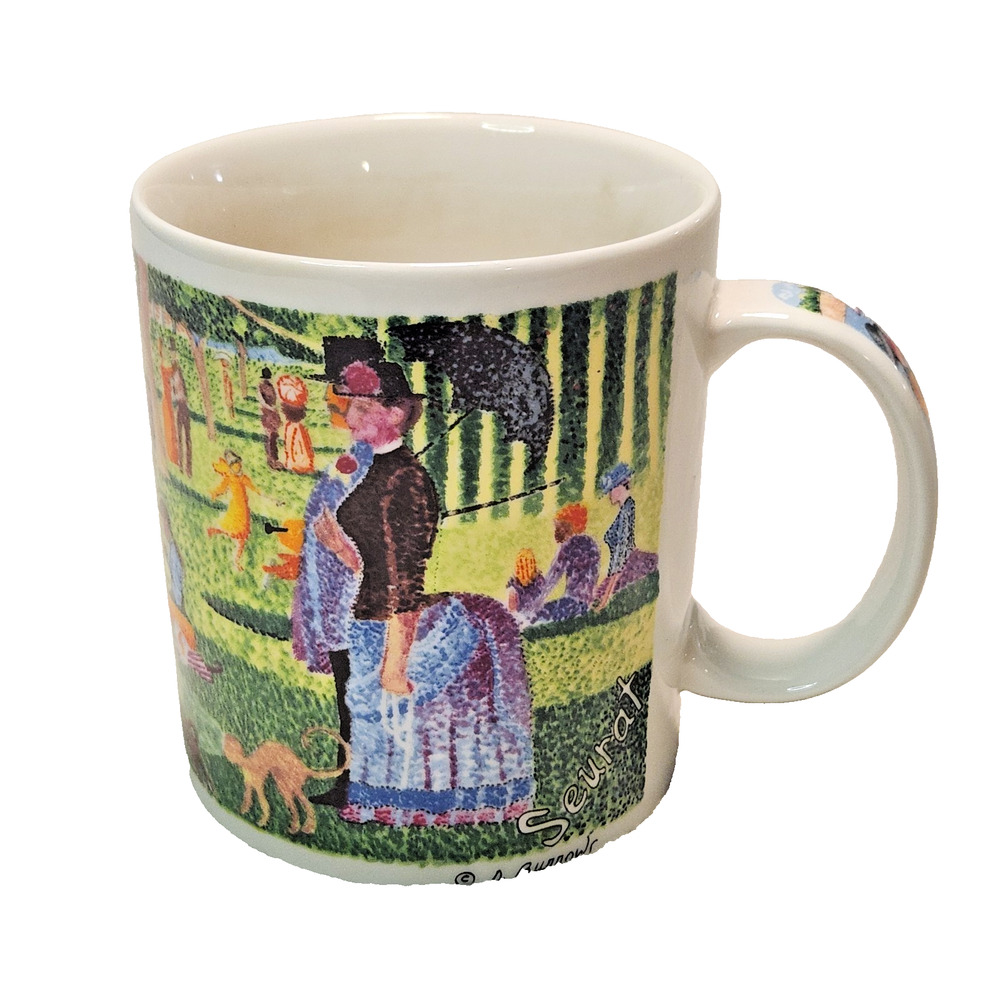 Chaleur Seurat Sunday Afternoon Master Impressionists Art Coffee Mug Teacup